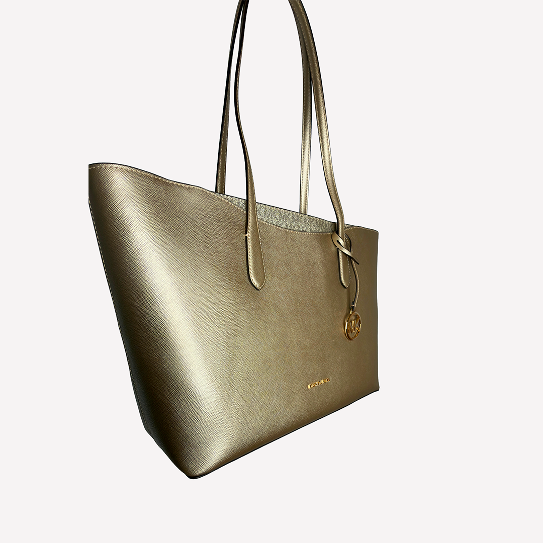 MK-TOTE-PALE-GOLD