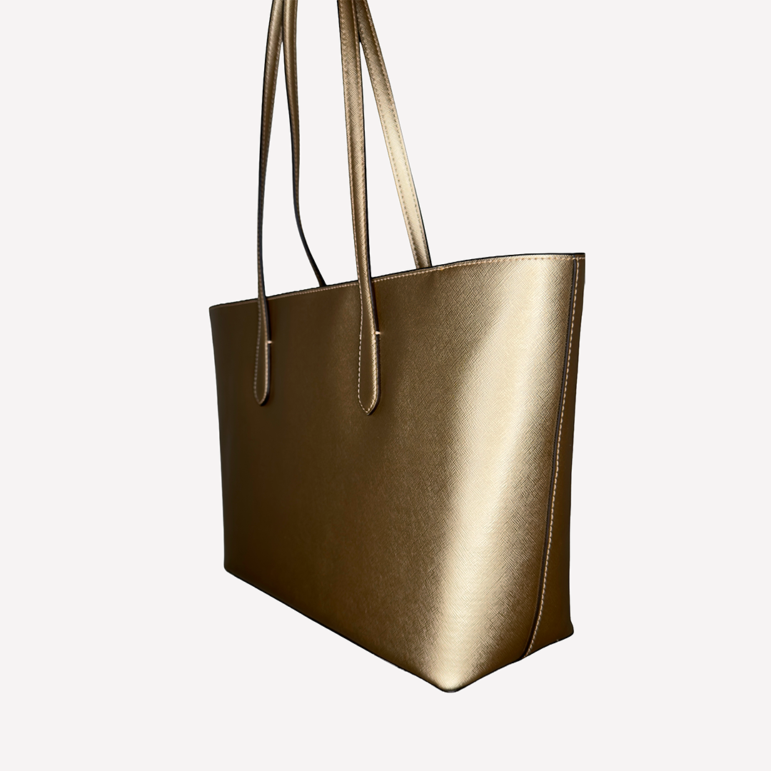 MK-TOTE-PALE-GOLD