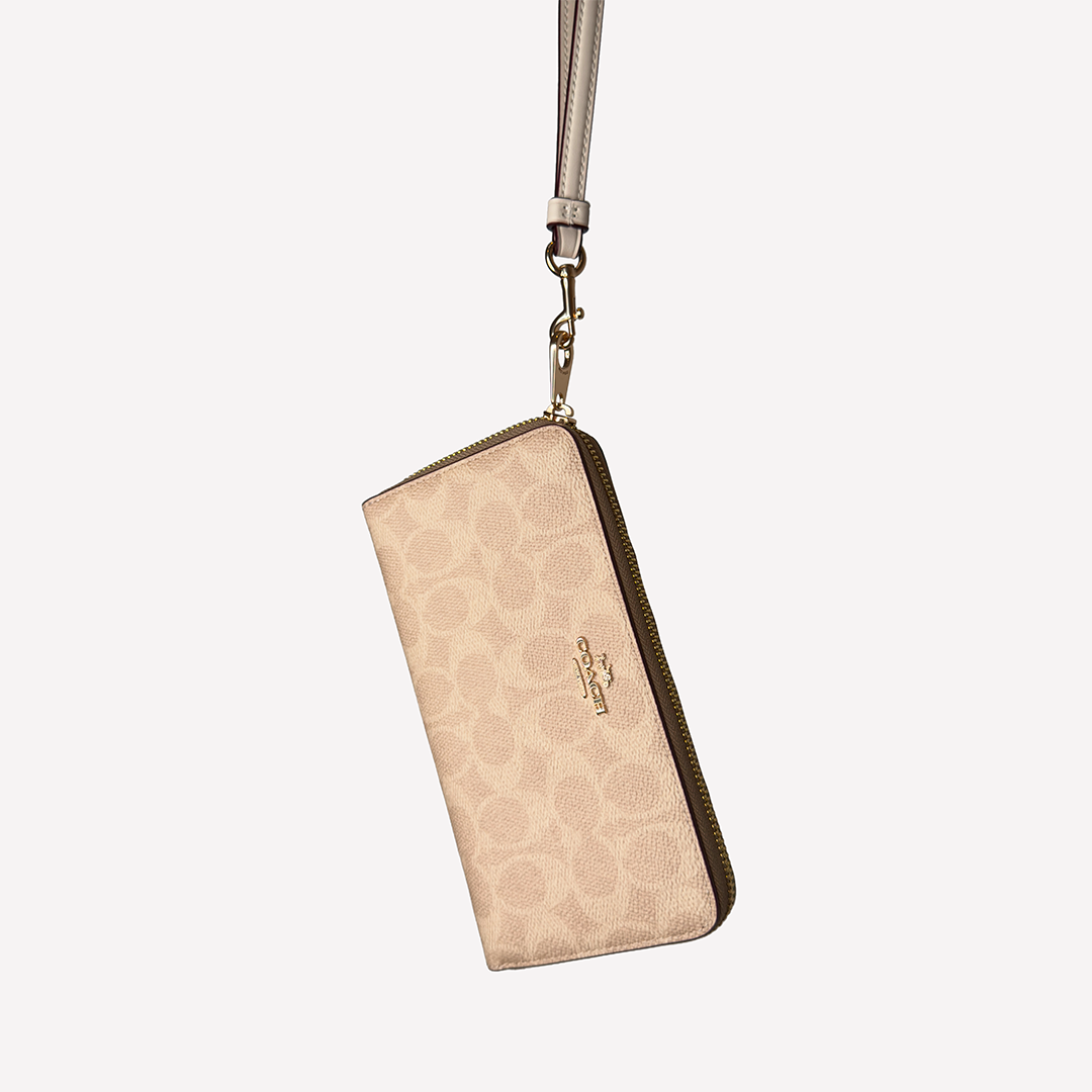Coach Wristlet Sand