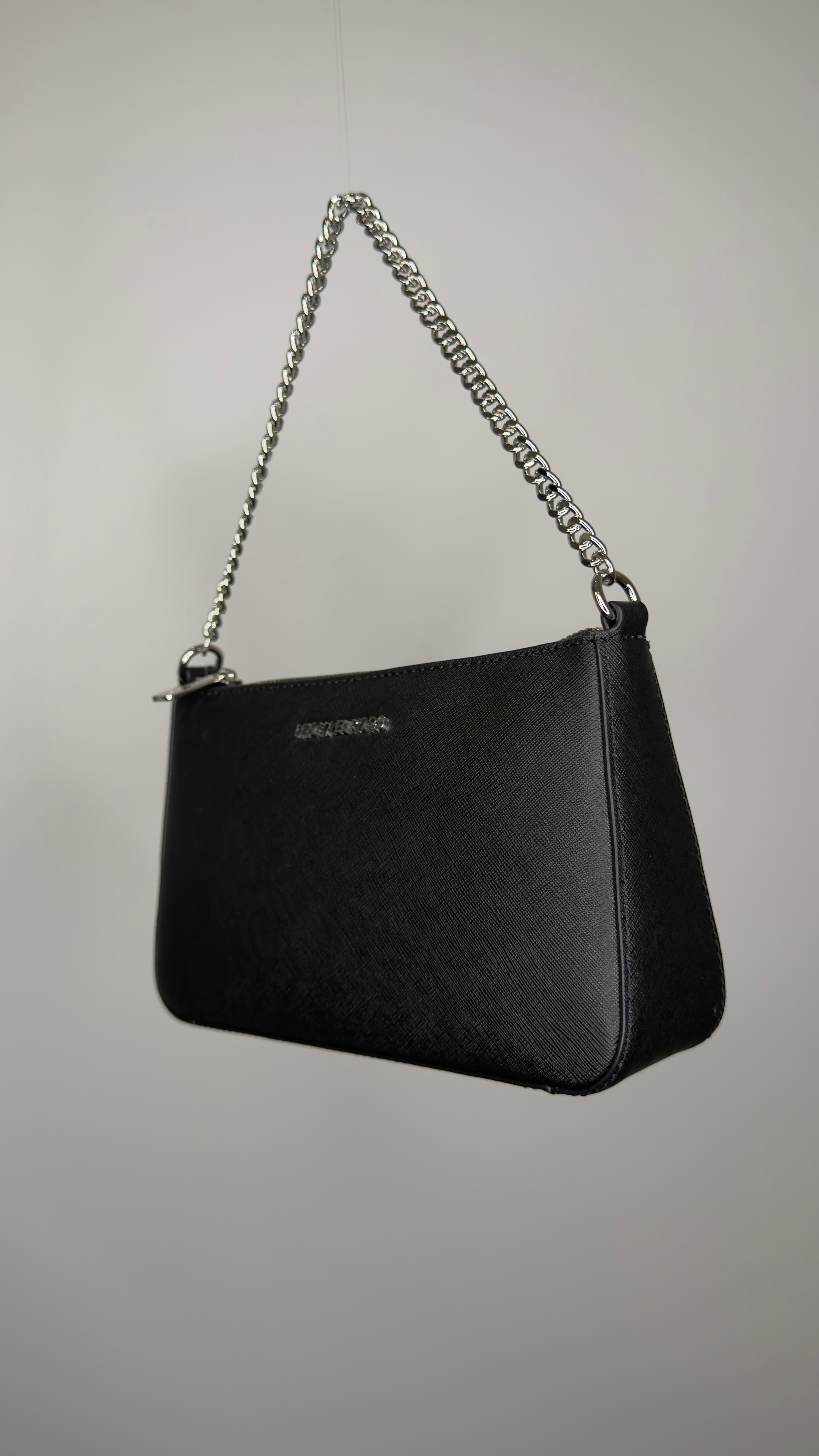 Jet Travel Extra Small Top Zip Tote Bag NEGRA